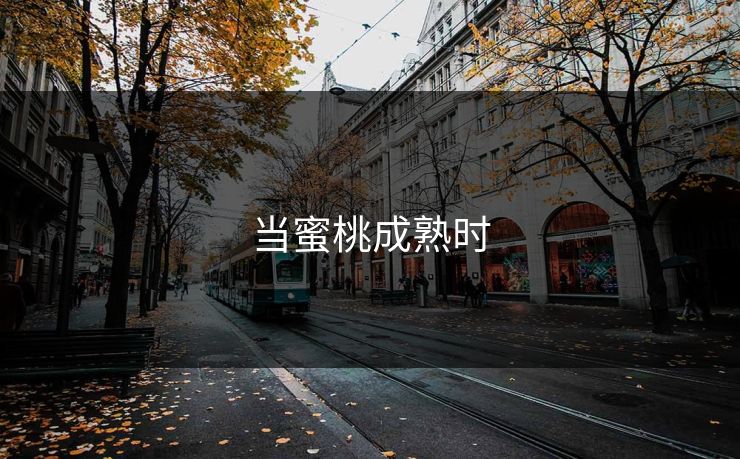 当蜜桃成熟时